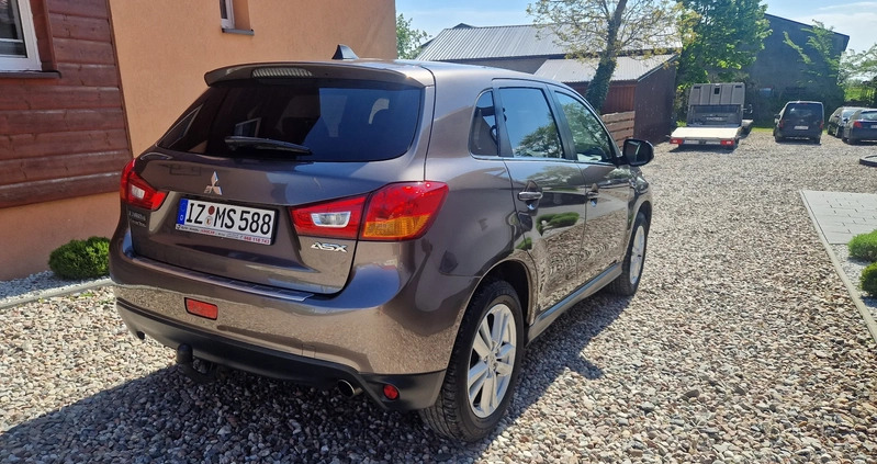 Mitsubishi ASX cena 39996 przebieg: 248000, rok produkcji 2013 z Piechowice małe 781